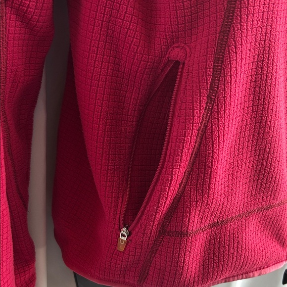 Nike ACG Fit Therma Women's Fuchsia Pink Waffle Knit Jacket - Picture 3 of 13